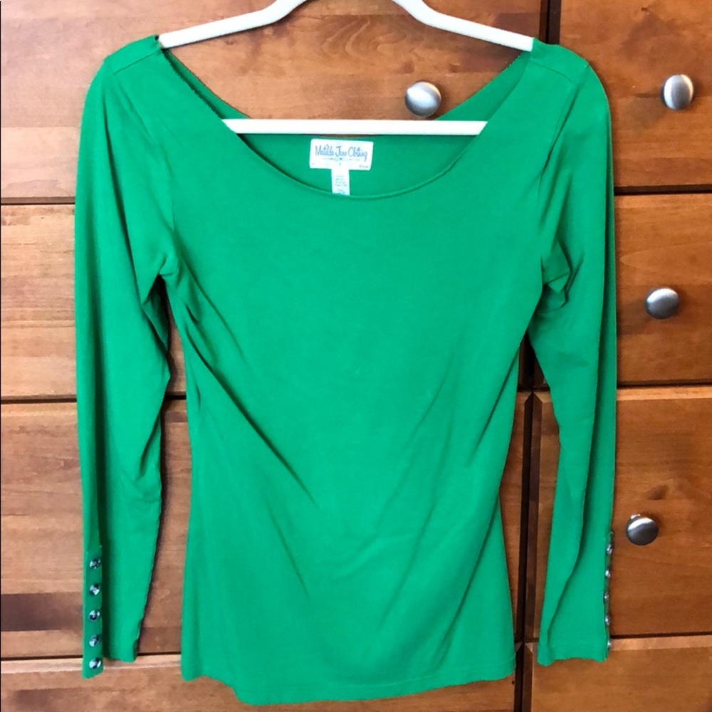 EUC Matilda Jane Scoop Neck Top